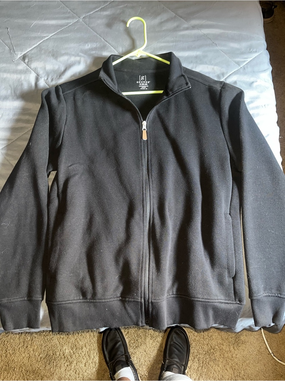 George Black Full‑Zip Men's Sweater Jacket from PacSun